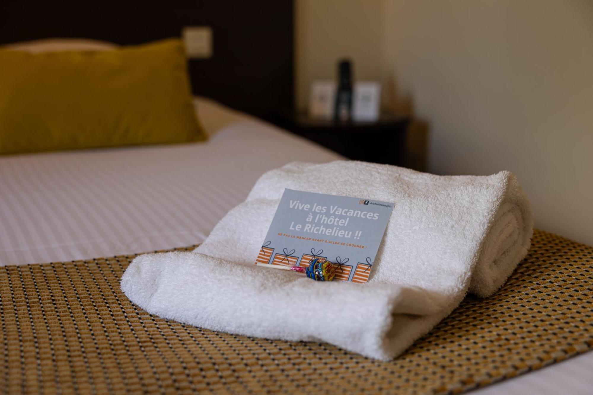סוז'ון Logis Hotel Le Richelieu - Royan Atlantique מראה חיצוני תמונה